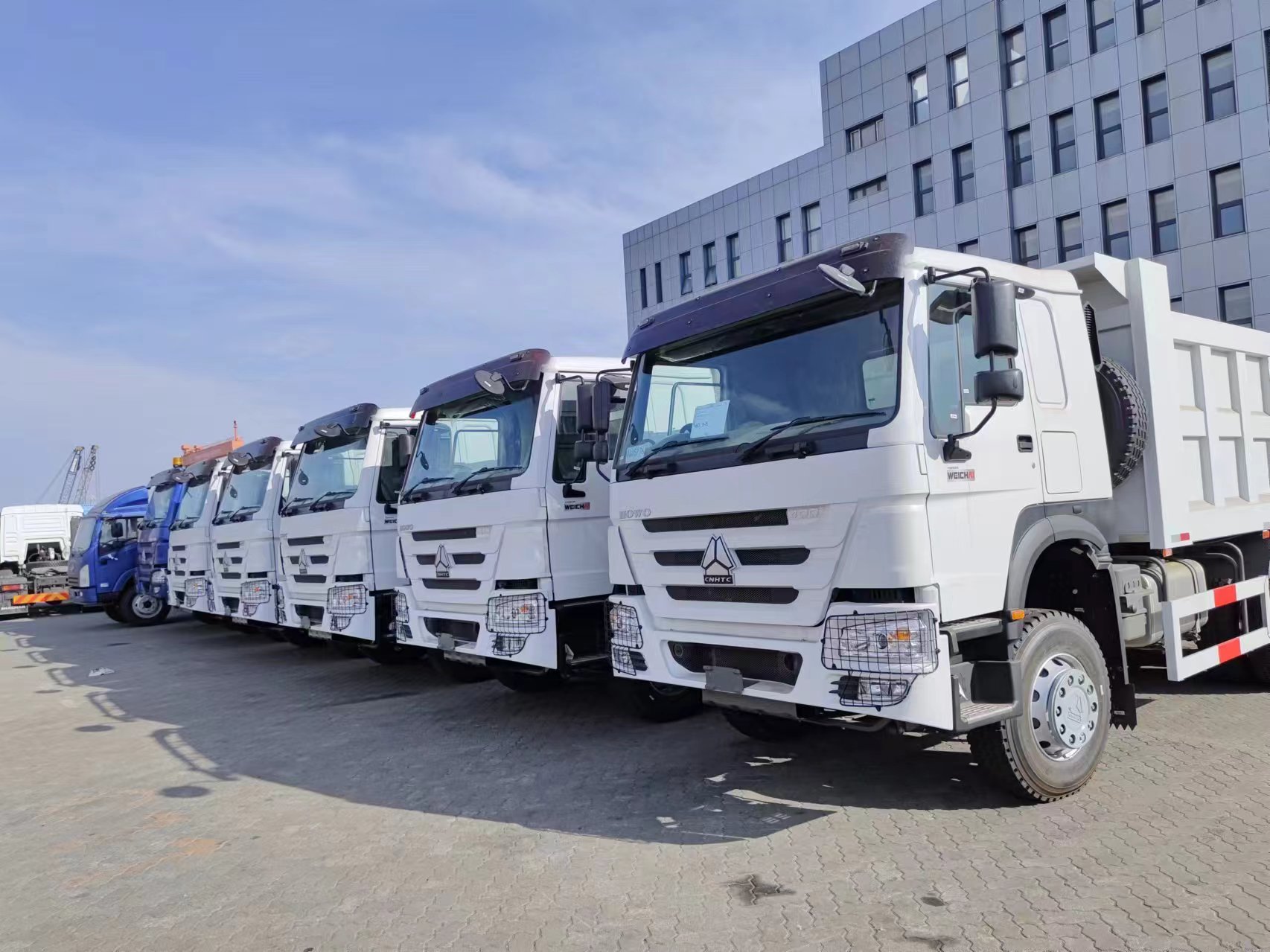 Sinotruk Howo 6*4 Muldenwagen sind bereit für die Lieferung