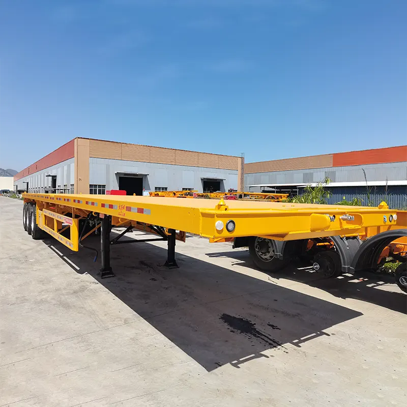 30ft 2-Achs Pritschenauflieger mit FUWA 13T Achse