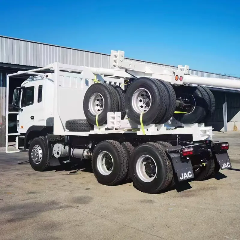 Howo Log Trailer Truck für den Transport von Rundholz, Holz und Nutzholz